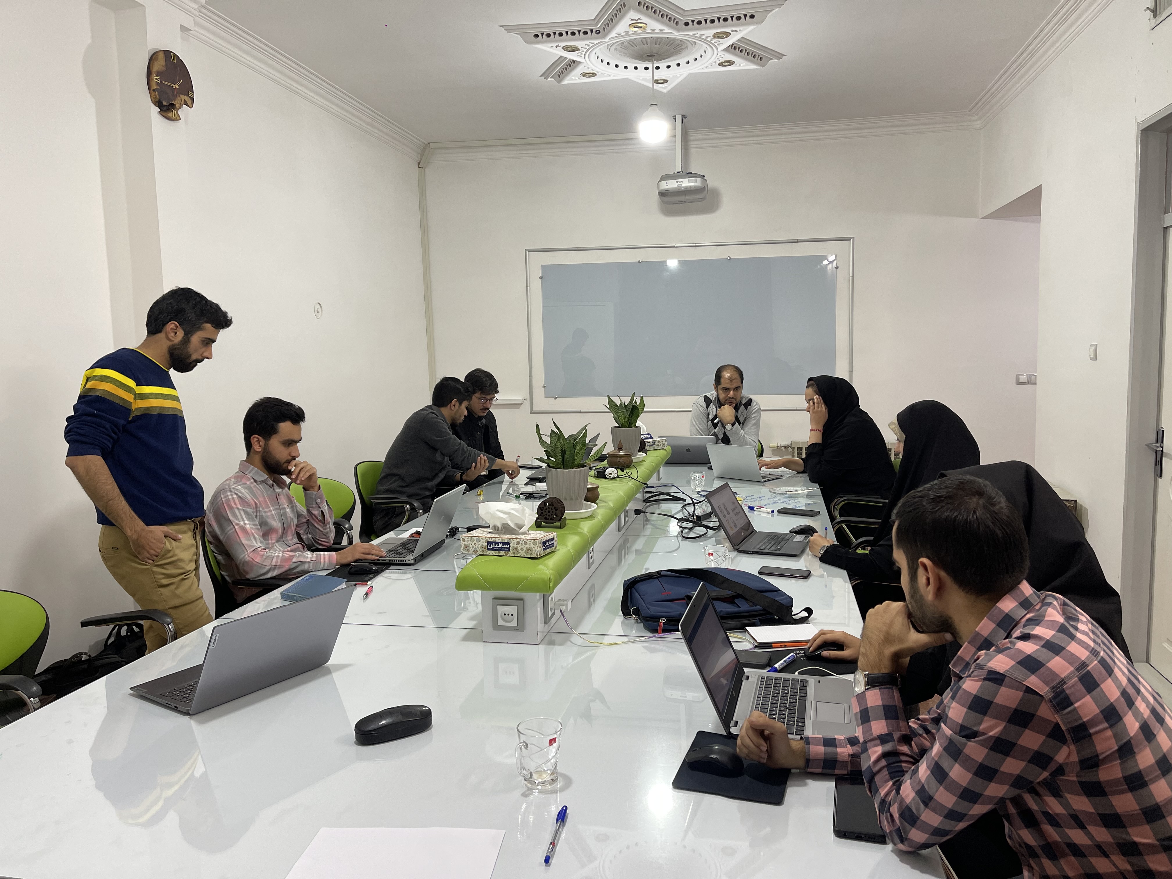 Team session at Bahar Accelerator