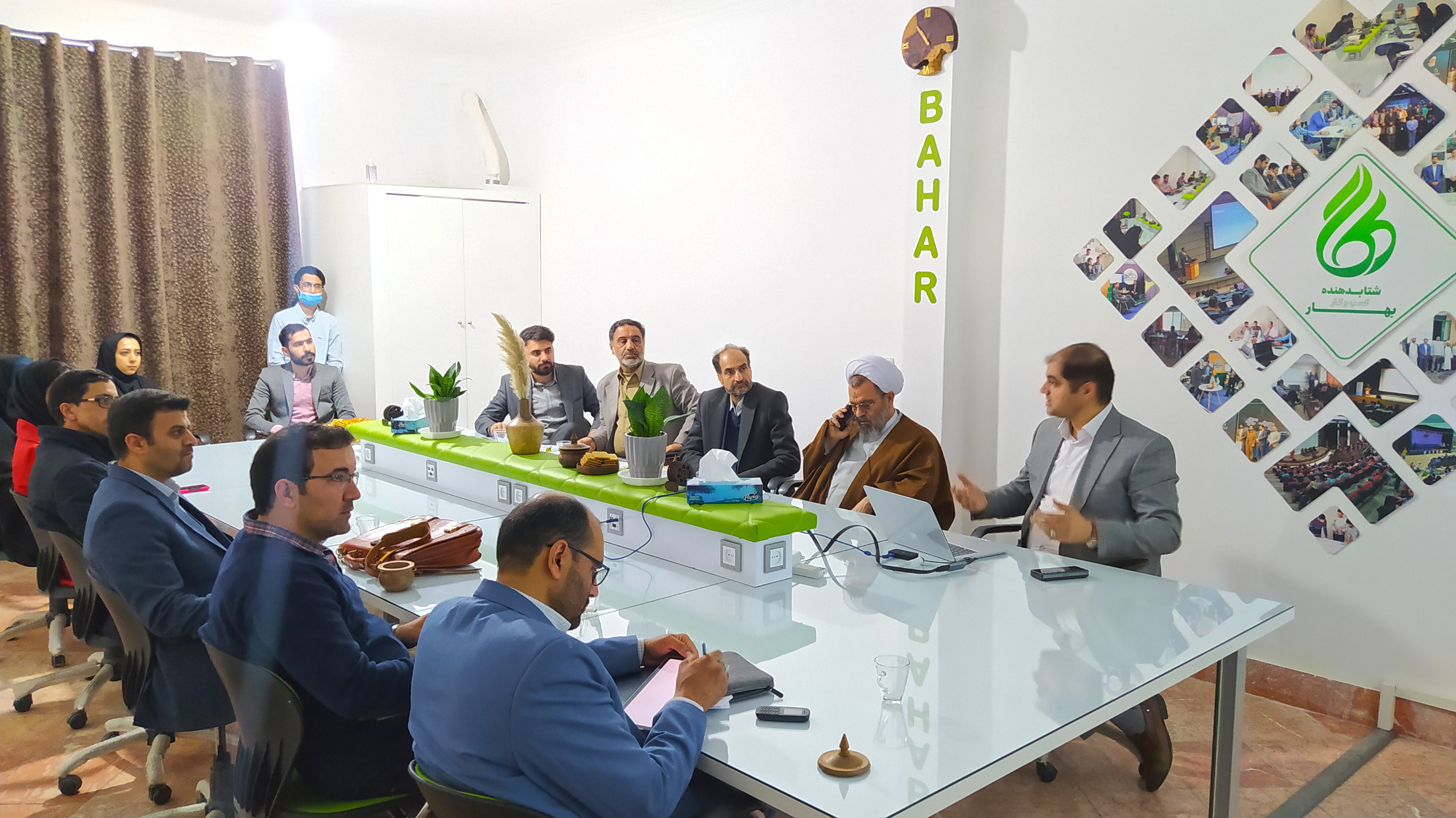 Workspace and teams at Bahar Accelerator